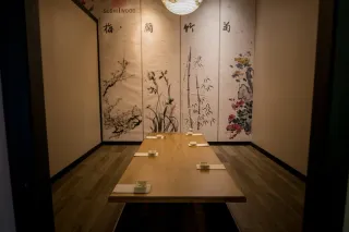 Closer looks of sushi